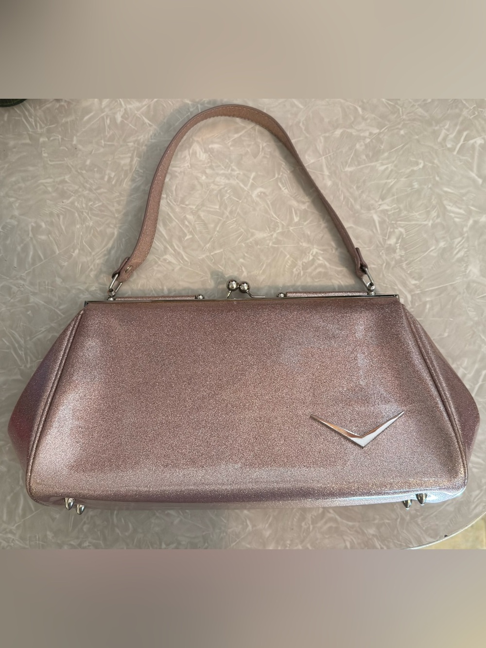 Lux De Ville Getaway Kiss Lock Purse